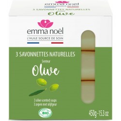 Savonnettes olive bio